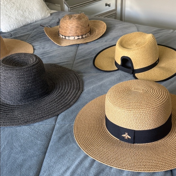Tan and Black Women's Hat Collection - Picture 2 of 5